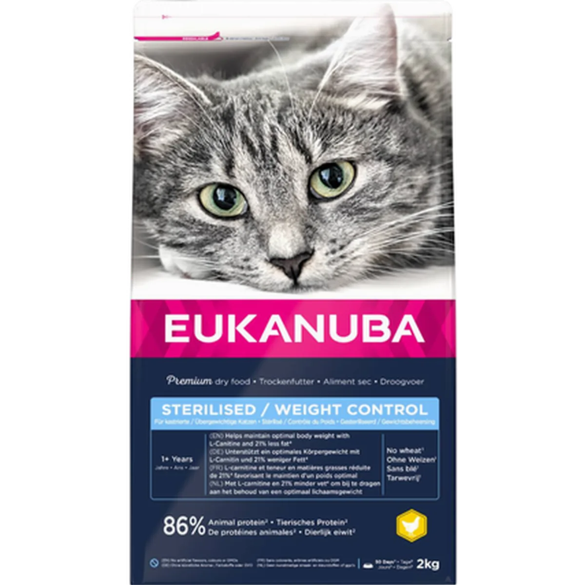 Eukanuba Cat Adult Sterilised Weight Control 10 kg